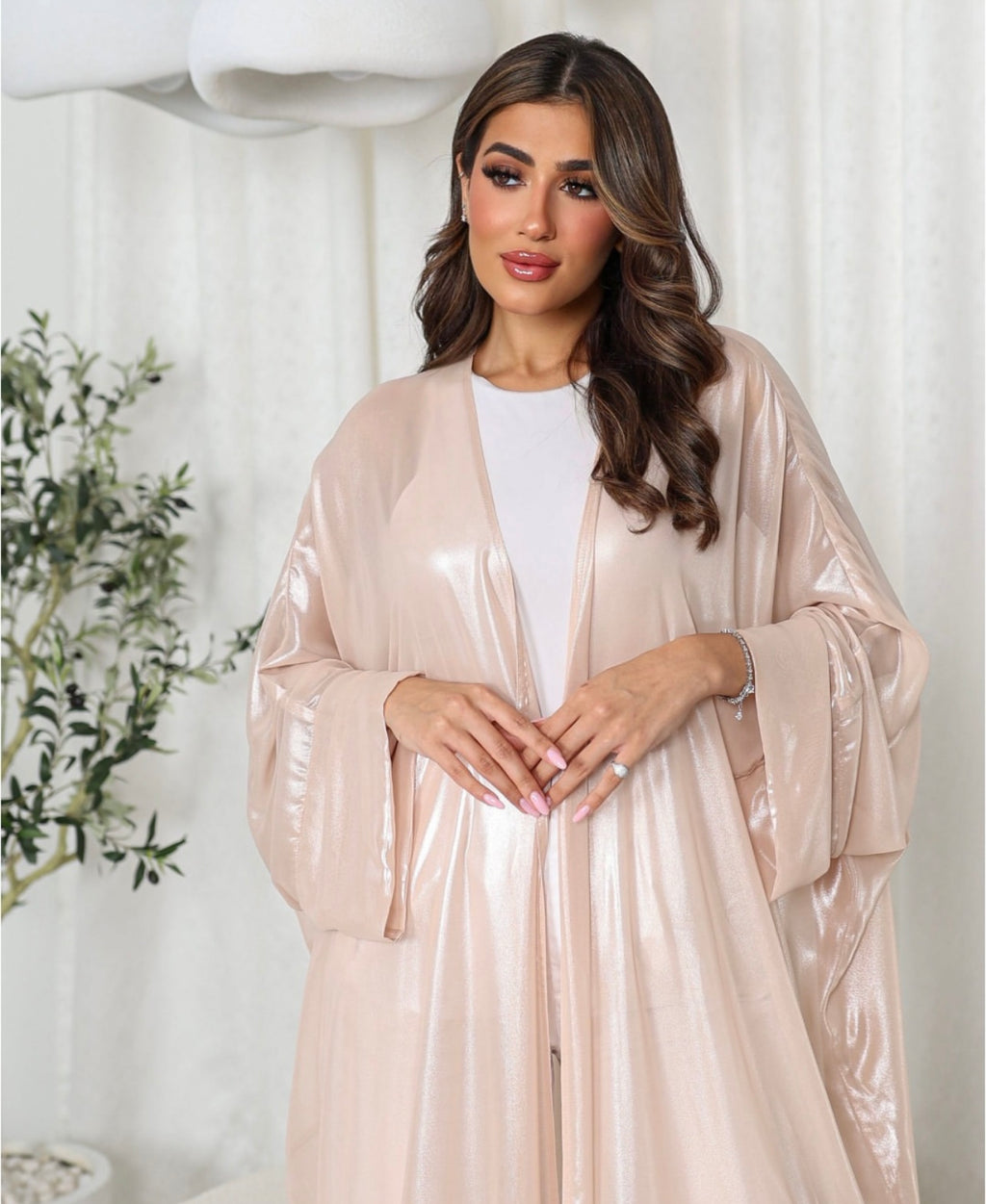 Bridal abaya
